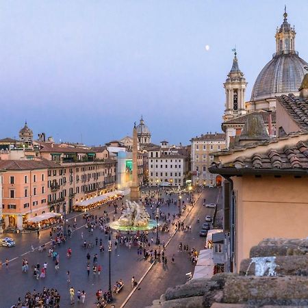 Ferienwohnung Presidential Penthouse Navona Rom Exterior foto
