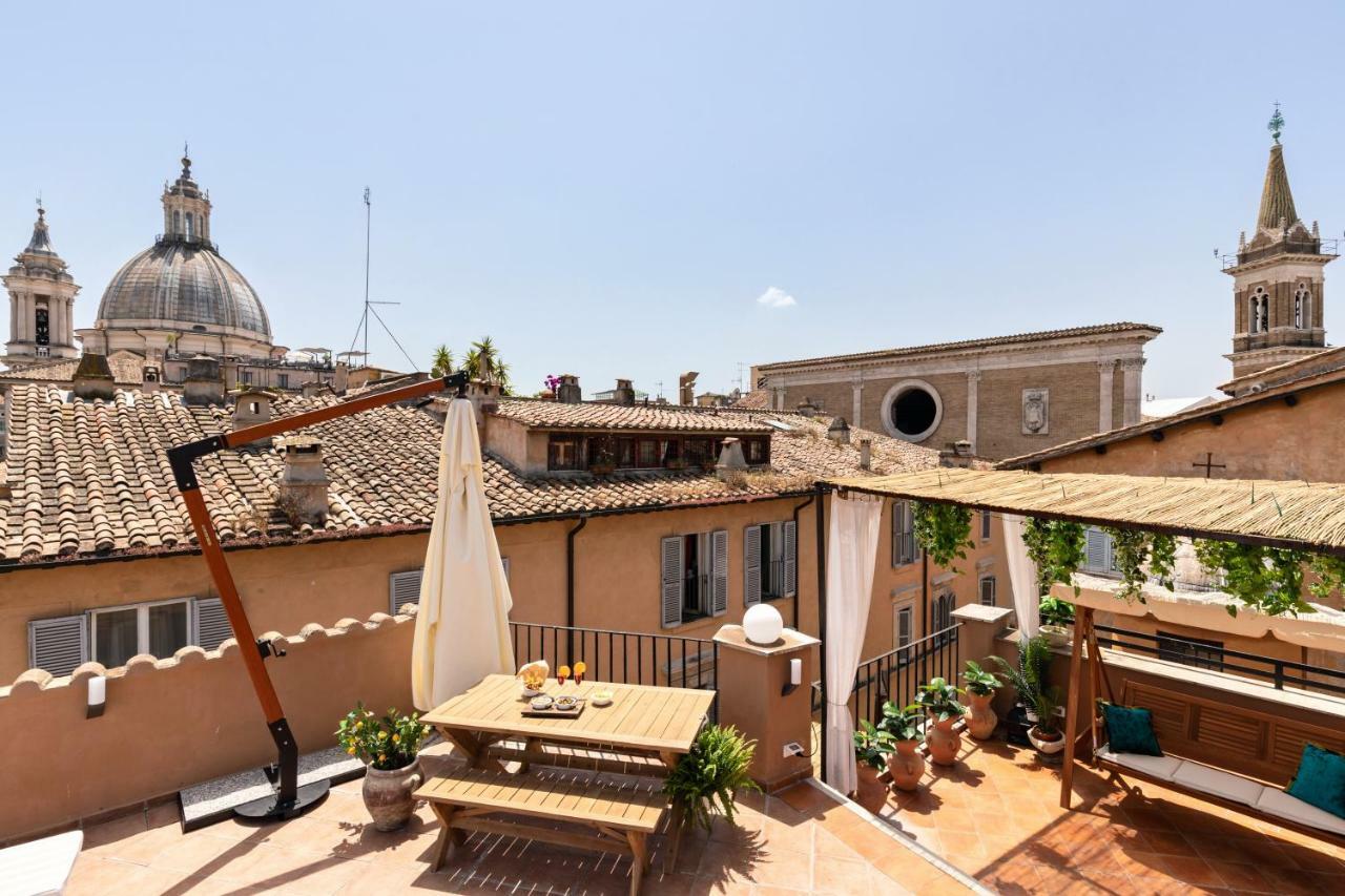 Ferienwohnung Presidential Penthouse Navona Rom Exterior foto