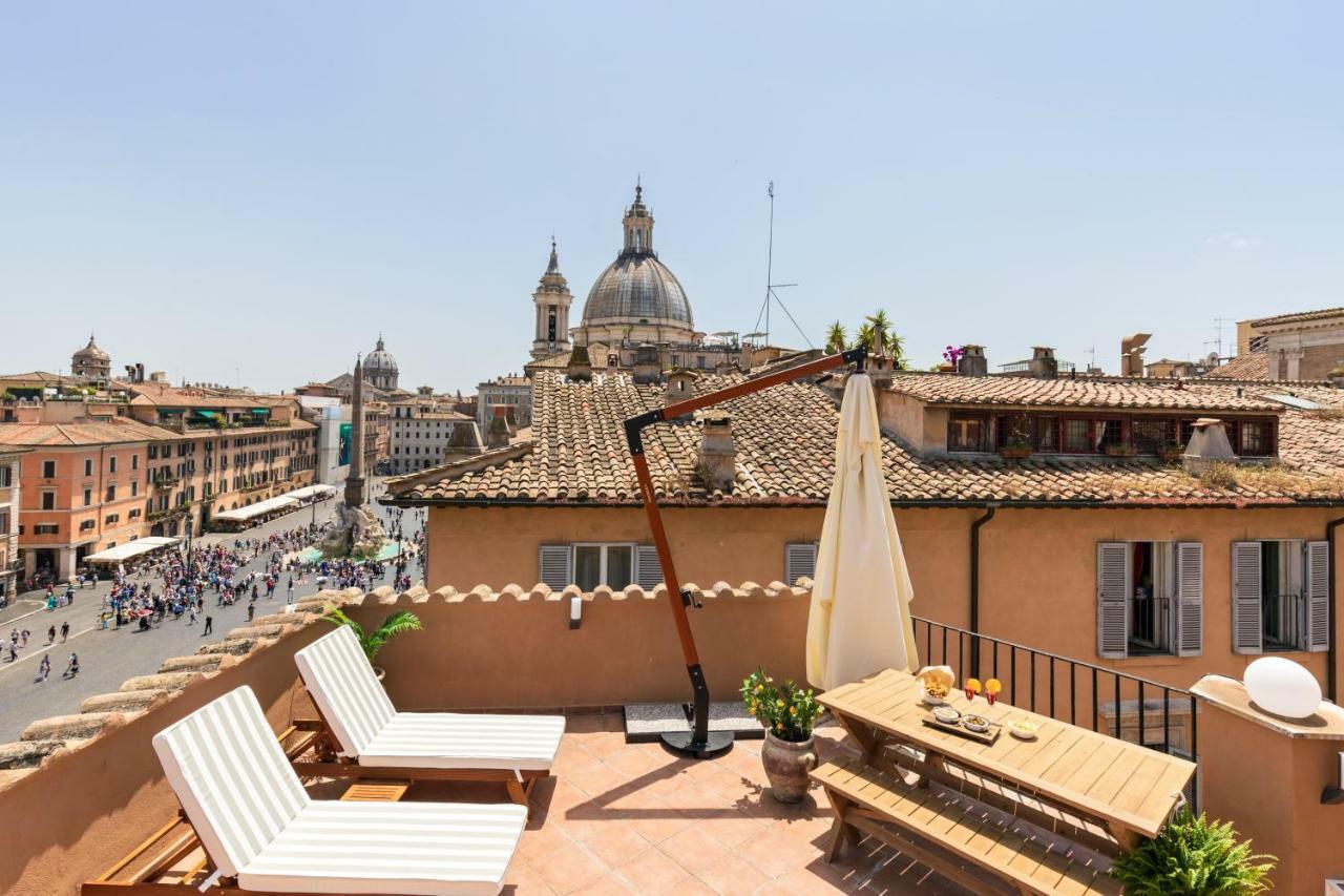 Ferienwohnung Presidential Penthouse Navona Rom Exterior foto