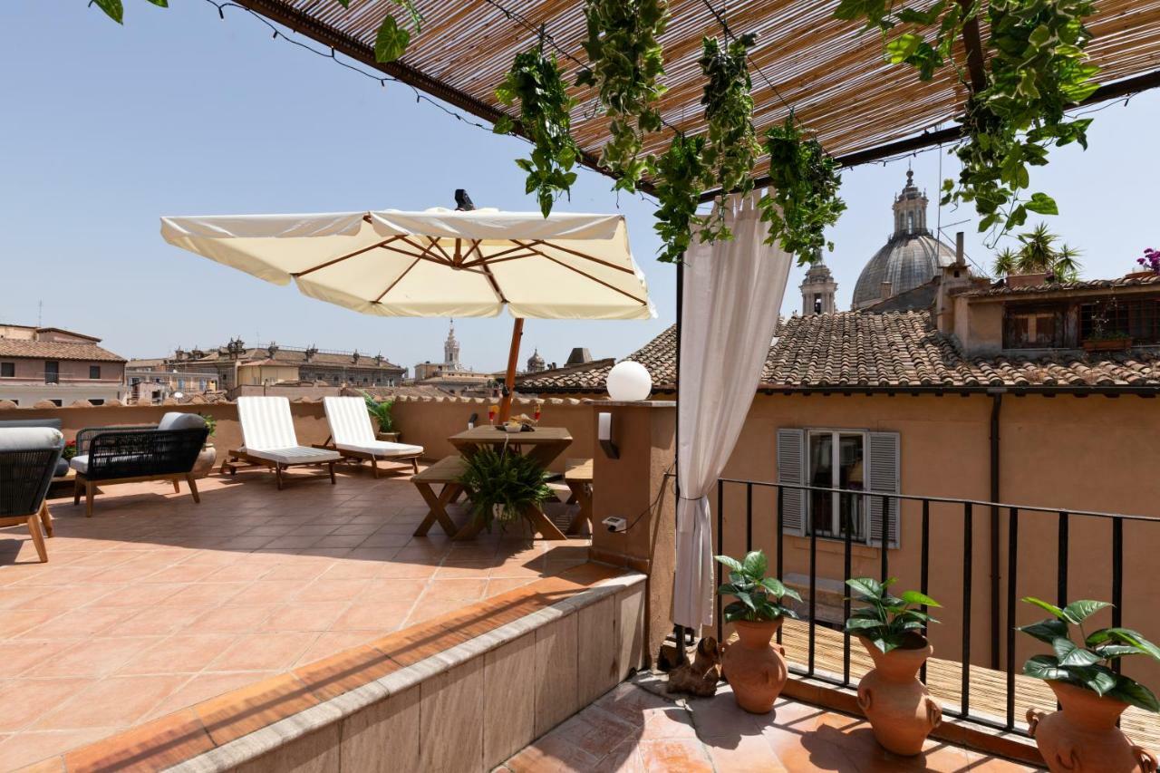 Ferienwohnung Presidential Penthouse Navona Rom Exterior foto