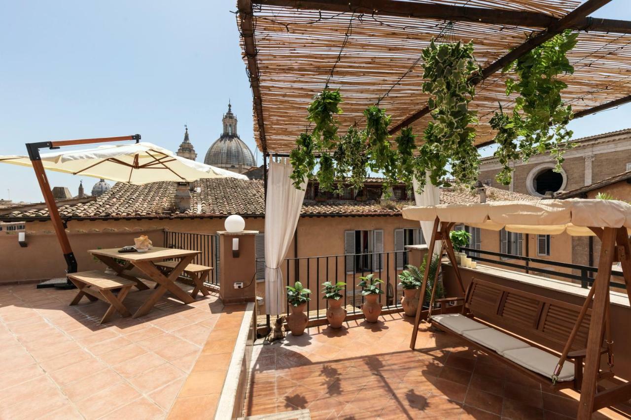 Ferienwohnung Presidential Penthouse Navona Rom Exterior foto
