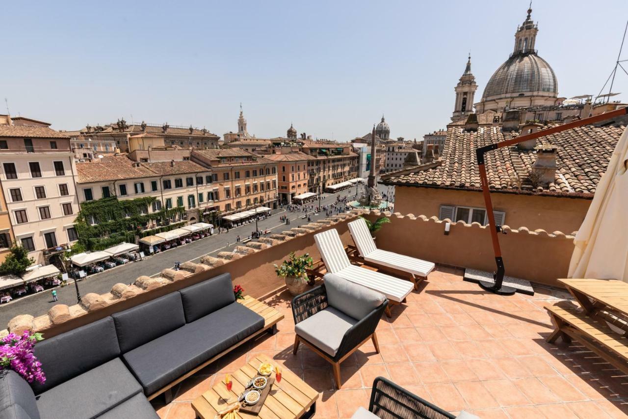 Ferienwohnung Presidential Penthouse Navona Rom Exterior foto