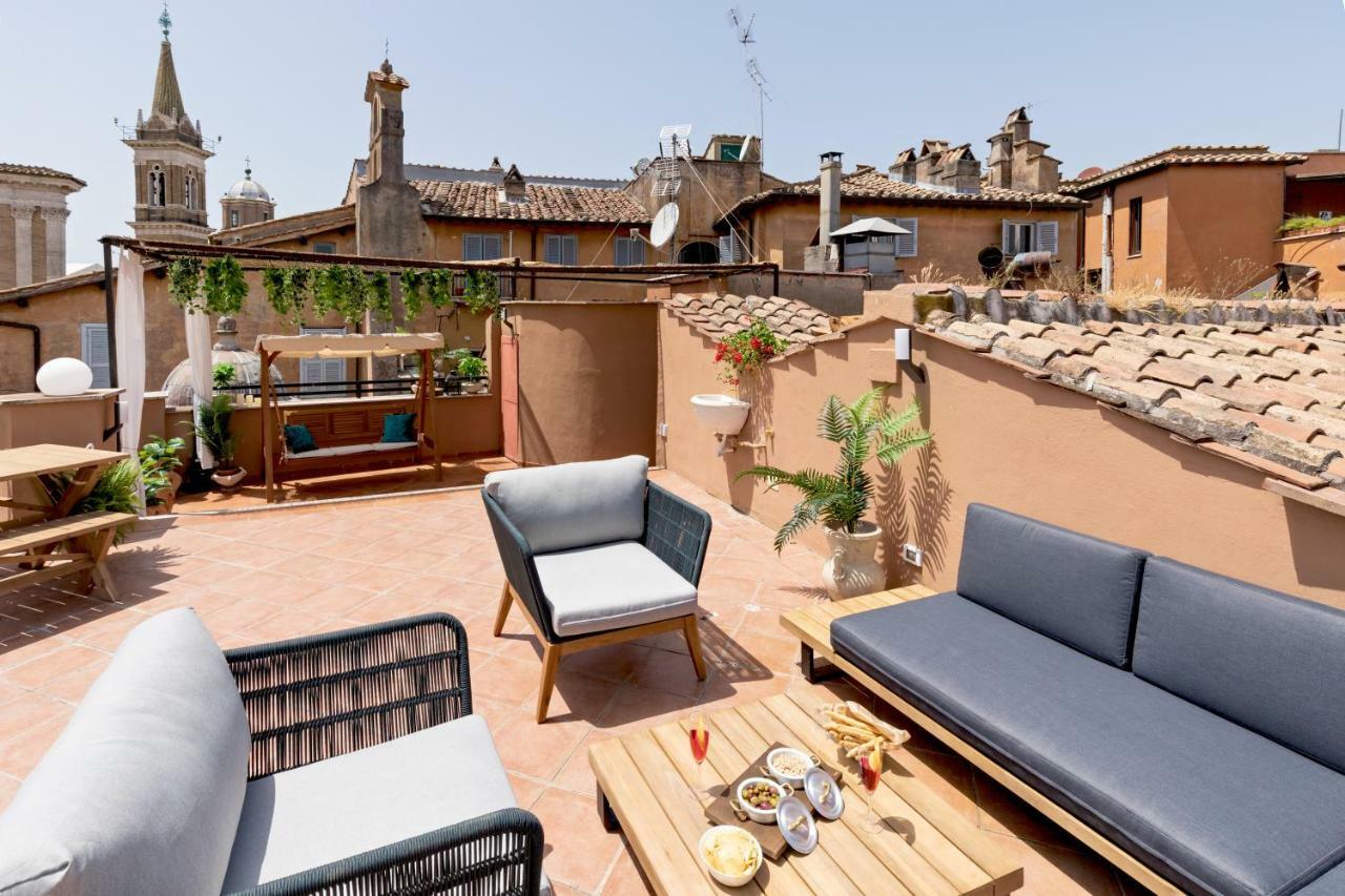 Ferienwohnung Presidential Penthouse Navona Rom Exterior foto