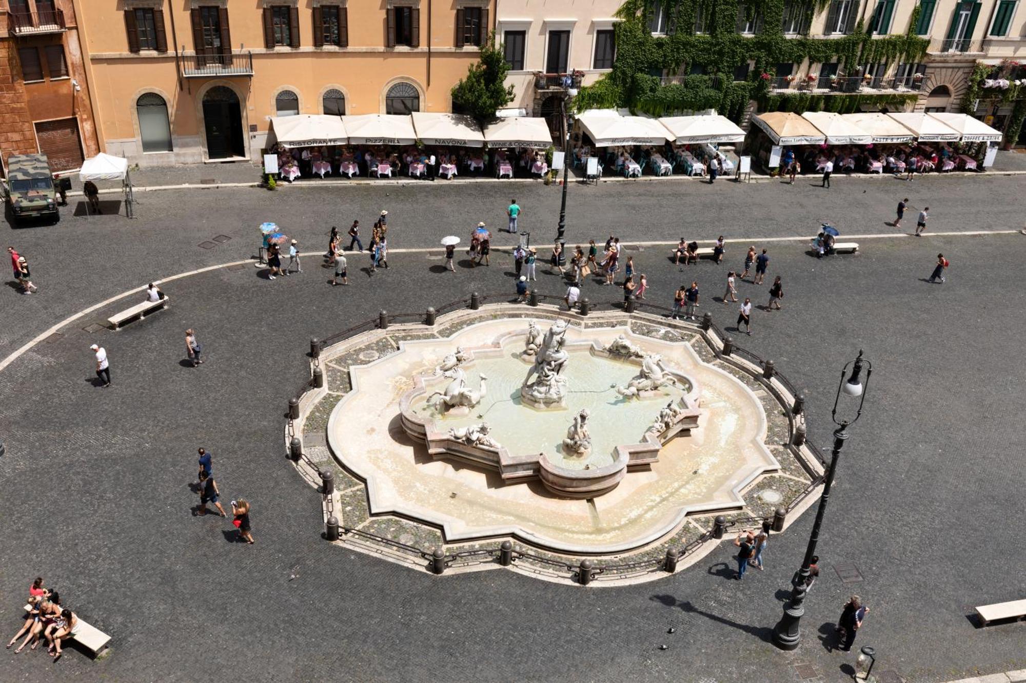 Ferienwohnung Presidential Penthouse Navona Rom Exterior foto