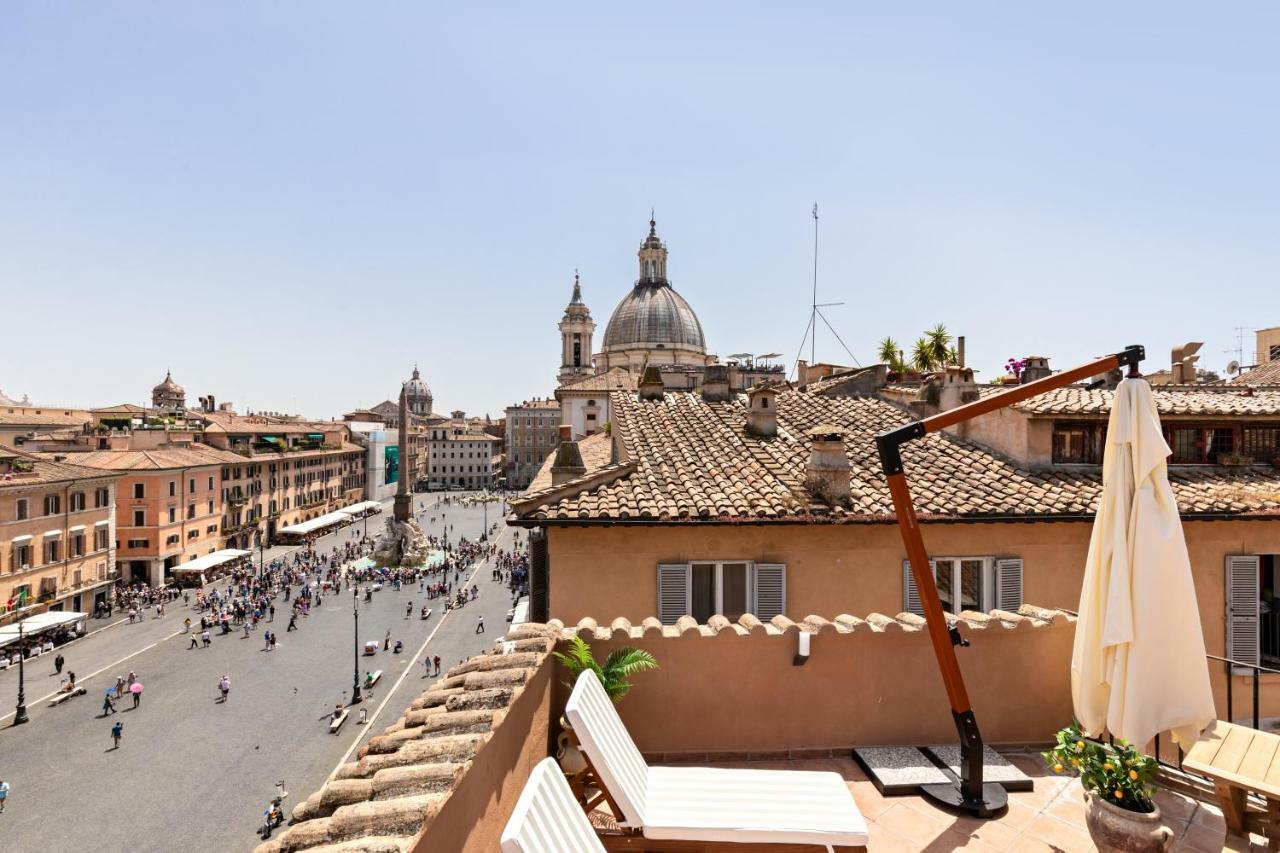 Ferienwohnung Presidential Penthouse Navona Rom Exterior foto