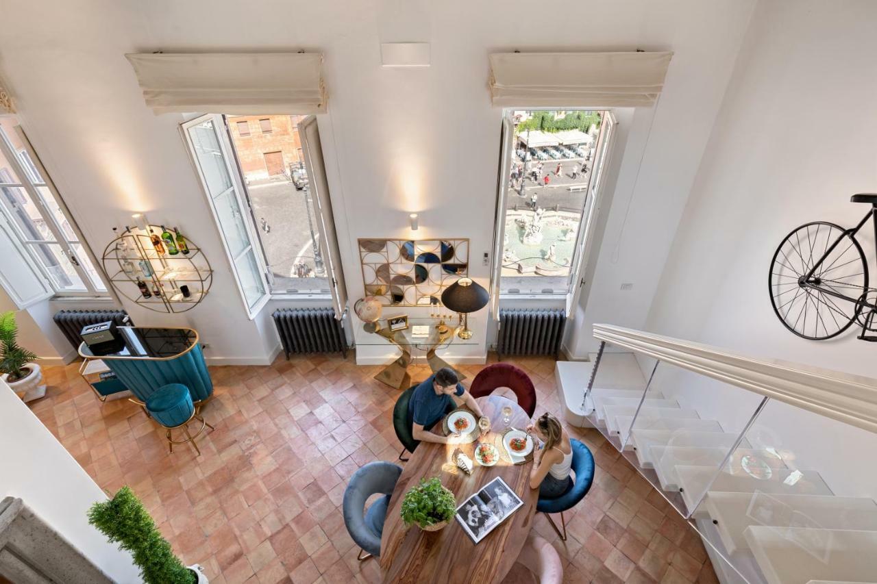 Ferienwohnung Presidential Penthouse Navona Rom Exterior foto