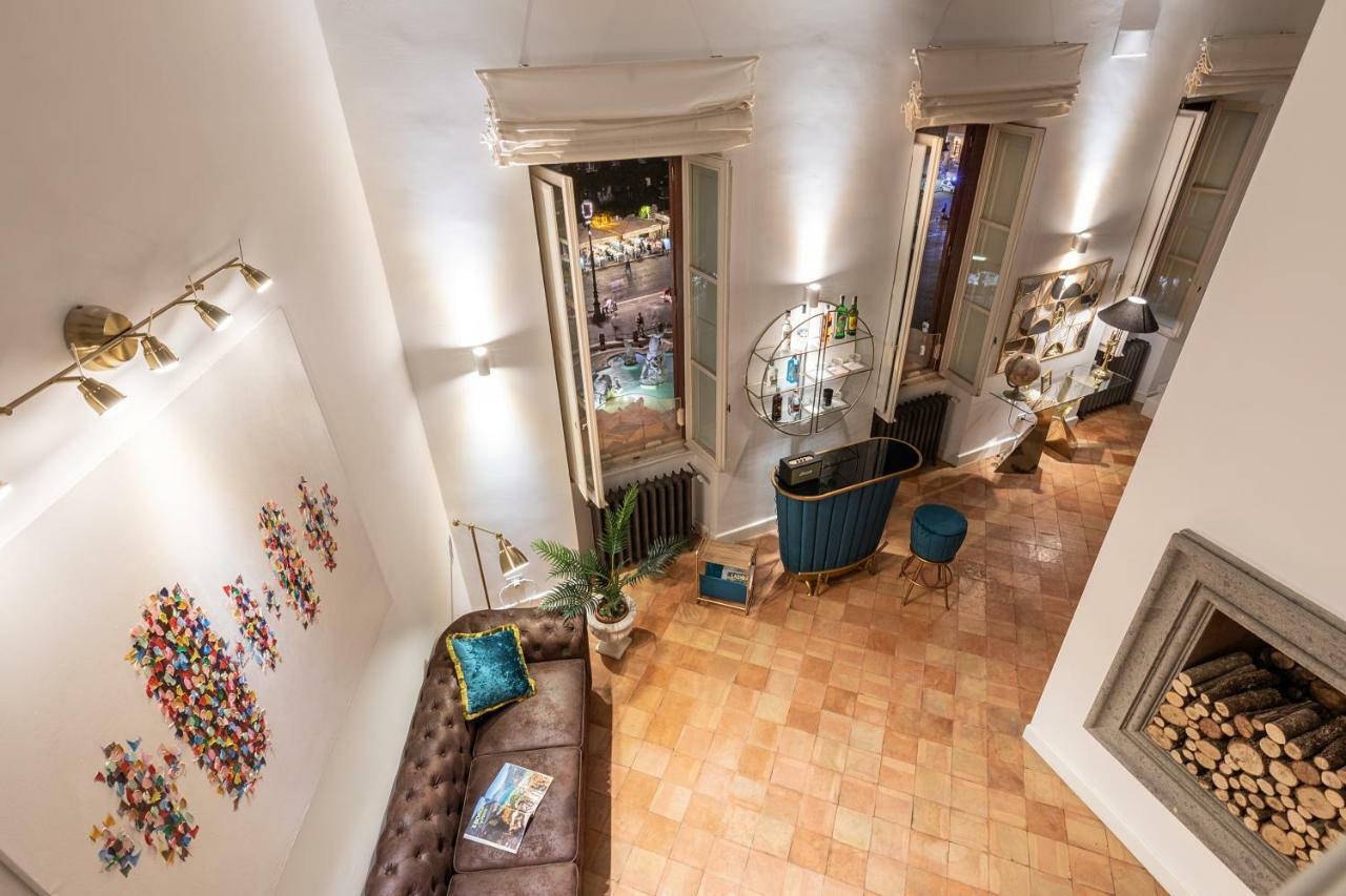 Ferienwohnung Presidential Penthouse Navona Rom Exterior foto