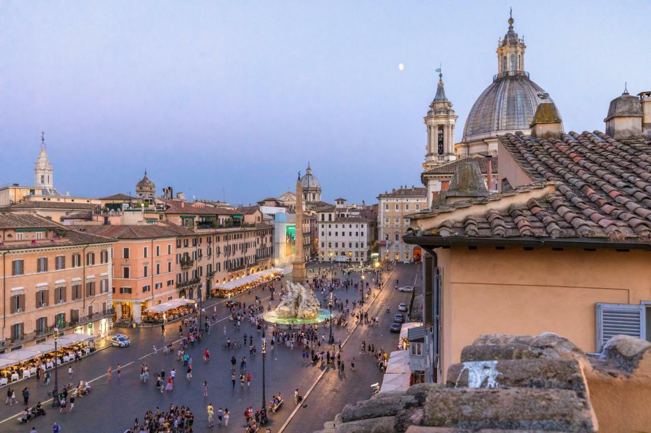 Ferienwohnung Presidential Penthouse Navona Rom Exterior foto