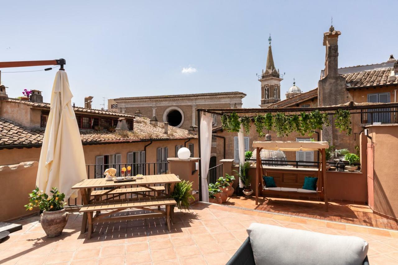 Ferienwohnung Presidential Penthouse Navona Rom Exterior foto